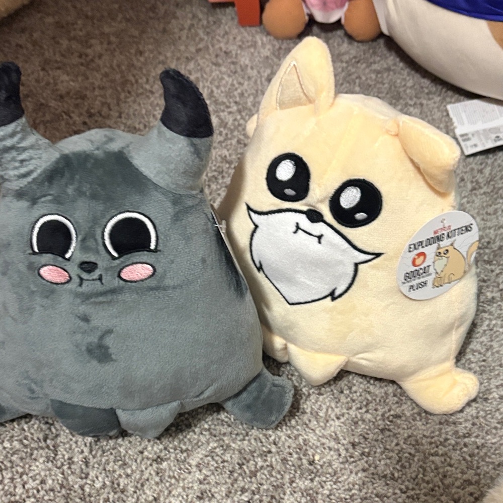 Exploding Kittens Plushies